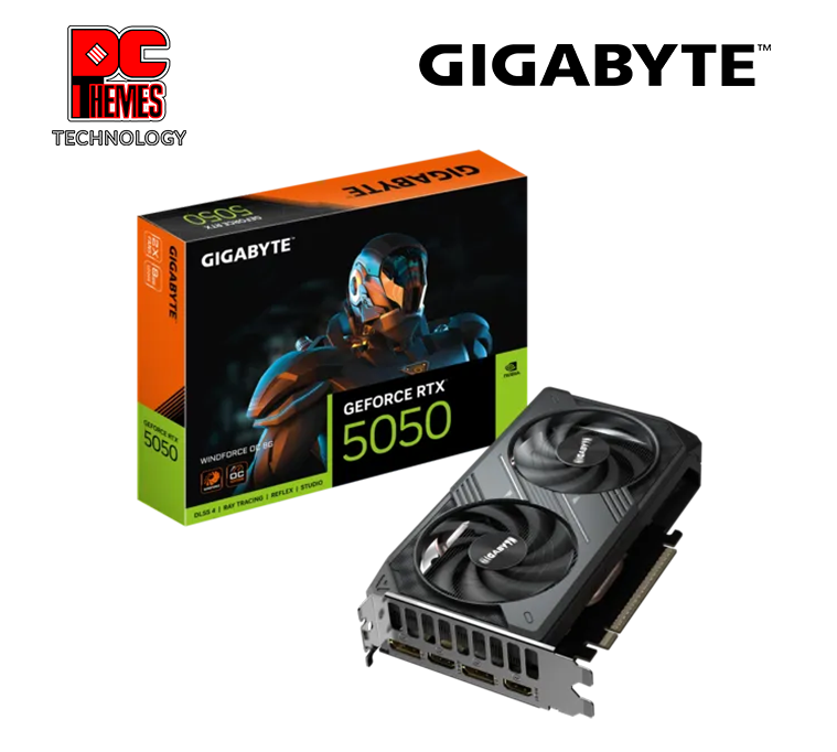 グラフィックボード・グラボ・ビデオカード GIGABYTE GeForce RTX 5050 8GB GIGABYTE GeForce RTX™ 5050 WINDFORCE OC 8G Graphics Card